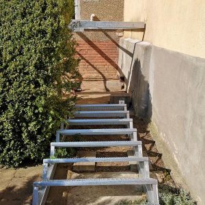 Stalowe schody